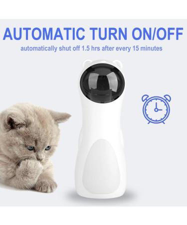 Cat Laser Toy Automatic Interactive Cat Laser Toy Pet Chasing Toy Cat Laser Pointer Cat Light Toy Laser Cat Indoor Electric Toy for Chasing USB Rechargeable Pet Teasing Toy Kitten Laser Toy Handheld - Buy Online on SooperMarket.com
