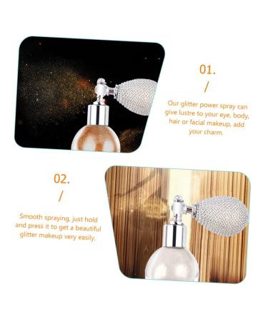 NOLITOY Women Highlighter Spray - 4pcs Body Glitter - Flashing Cosmetic Makeup - Buy Online on SooperMarket.com