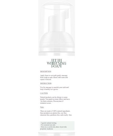 Foam Toothpaste for Sensitive Teeth - Effective Stain Removal & Gentle Care | Shop Internationally - Buy Online on SooperMarket.com