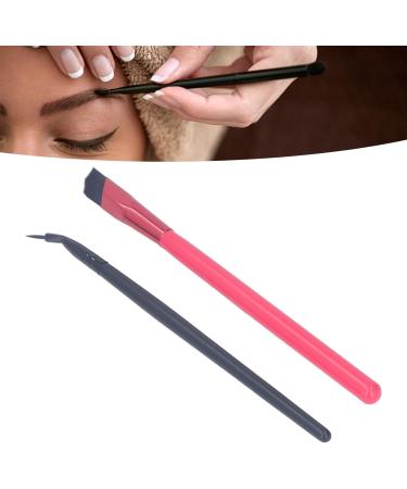 Verdant Touch Bent Eyeliner Brush Professional Makeup Eyebrow and Eyeliner Brush Set Multifunctional Bent Cosmetic Tool for Women - Buy Online on SooperMarket.com