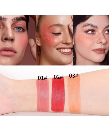 Lovelycat Colorful Moisturizing Stick Colorful Makeup Pink Stick Lasting Natural Makeup Eye Shadow Lip Cheek Waterproof for All Skin (pink One Size) Pink 1 g (Pack of 1) - Buy Online on SooperMarket.com