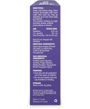 Dr. Chase Pediatrics Kolik Concentrated Gas Relief Drops for Baby Colic Gas Relief for Infants - All Natural Gas Drops for Babies - Herbal Formula to Ease Digestive Discomfort & Fussiness 60ml - Buy Online on SooperMarket.com