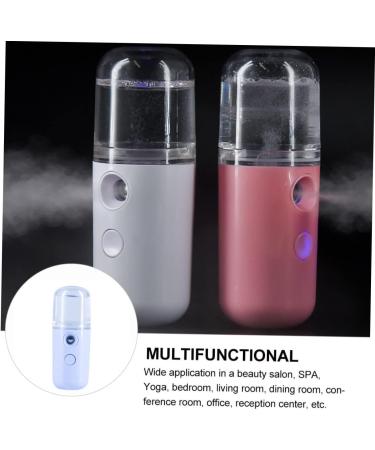 Baluue 1pc Portable Humidifier Handy Mist Sprayer Air Mister for Essential Oils Air Diffuser Blue Plastic 14.5X4CM - Buy Online on SooperMarket.com