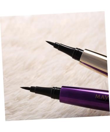 WOONEKY 2pcs Women Eyeliner Liquid Eyeliner Eye Liner Pencils Waterproof Eyeliner Pencil Purple - Buy Online on SooperMarket.com