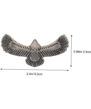 Operitacx 5pcs Bag Supplies Shape Decorative Alloy Craft Accessories Clothes Buttons Eagle Design Diy Rivet - Buy Online on SooperMarket.com