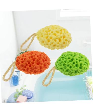 3pcs Shower Ball Bath Sponge Set - Luxurious Bathing Experience | International Shipping Available - Buy Online on SooperMarket.com