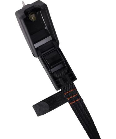 10 FT Lockable Tie Down Straps 2 Pack with Stainless Steel Cables for Surfboards, Paddle Boards, Kayaks, Bikes, Canoes - Car Roof Rack Straps - Buy Online on SooperMarket.com