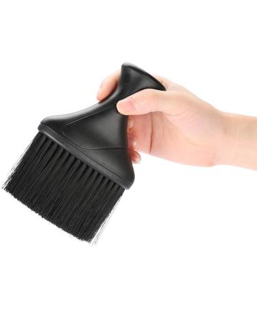 Neck Duster Brush Soft Hair Brush Salon Hairdresser Stylist Hair Cleaning Brush Neck Brush with Handle - Buy Online on SooperMarket.com