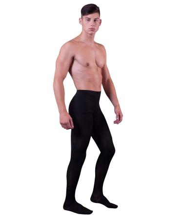 Compression tights for men support tights AT class 2 (6) 6 Black
