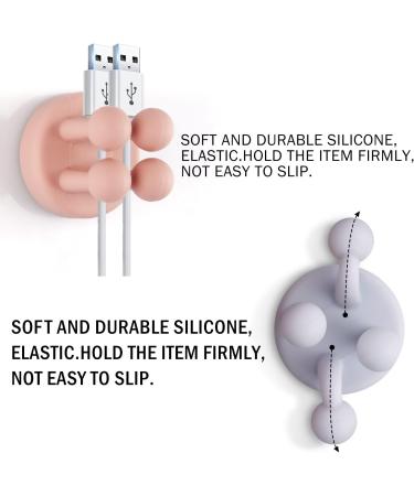8-Piece Waterproof Toothbrush Holder Set | Adhesive Hooks for Bathroom & Kitchen | No Drilling Required | Funny & Functional Silicone Design - Buy Online on SooperMarket.com
