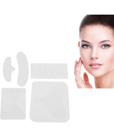 Facial Wrinkle Reducer Patch Multi Purpose Facial Wrinkle Flattening Patch Silicone Improve Dry Skin for Overnight - Buy Online on SooperMarket.com
