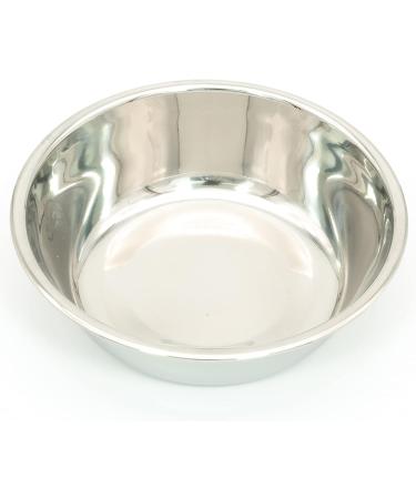 Fur & Bone Double Slow Feeder Dog Bowl | Raised Non-Slip Cat Food & Water Bowl | Stainless Steel, Pink - Buy Online on SooperMarket.com