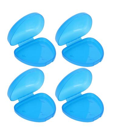 4PC Orthodontic Storage Case - Portable Denture Holder Box for Travel & Home | Oral Protection Container - Buy Online on SooperMarket.com