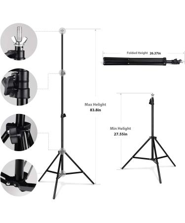 PHOPIK 10ft Adjustable Photo Studio Backdrop Stand - Backdrop Holder for Portrait Photography & Birthday Parties - Buy Online on SooperMarket.com