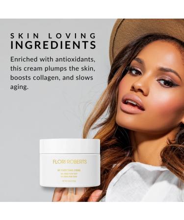 Flori Roberts My Everything Cr me - Anti-Wrinkle Moisturizer for Face Eyes & Throat | 4oz Skin Firming Cream - International Shipping Available - Buy Online on SooperMarket.com