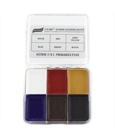 Graftobian F/X Aire Alcohol Activated Palette - SFX Makeup (F/X 1 - Primaries Plus) | International Shipping Available - Buy Online on SooperMarket.com