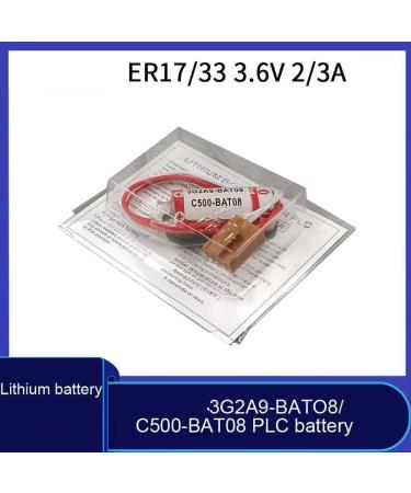 Buy 15 Pack ER17/33 2/3A 3.6V Batteries - 1600mAh PLC Battery for 3G2A9-BAT08 & C500-BAT08 | International Shipping Available - Buy Online on SooperMarket.com