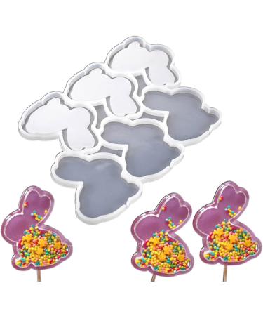 Confectionery Utensils Silicone Christmas Easter Food Grade Utensils for Cutting Cookie 3D Design Baking Tools Confectionery Utensils Rabbit - Buy Online on SooperMarket.com