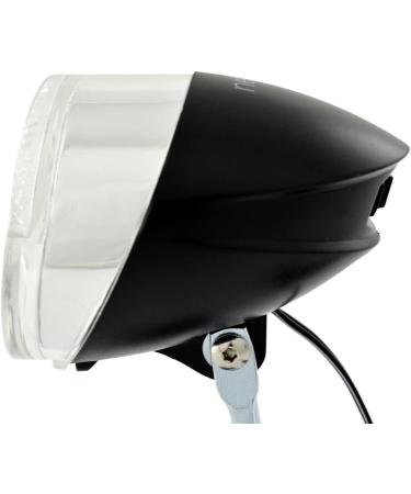 NEAN LED Dynamo Bicycle Light 30 Lux | Automatic & Parking Light | StVZO Approved Front Lamp - Black - Buy Online on SooperMarket.com