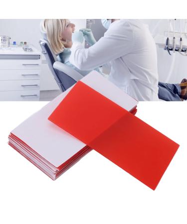 15 pieces of dental base plate wax utility bite wax prosthetic casting wax leaf supply thick 1.5 mm auxiliary toothwax plate for false teeth red toothwax base plate