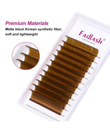0.07 D Curl Volume Lash Extensions | Easy Fan Mixed Tray 15-20mm | Brown Blond Supplies - Buy Online on SooperMarket.com