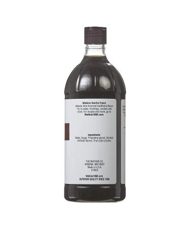 Watkins Vanilla Flavor 32 Fl Oz Economy Sized Bottle - 1 Count | Pack of 1 (21902) - Buy Online on SooperMarket.com