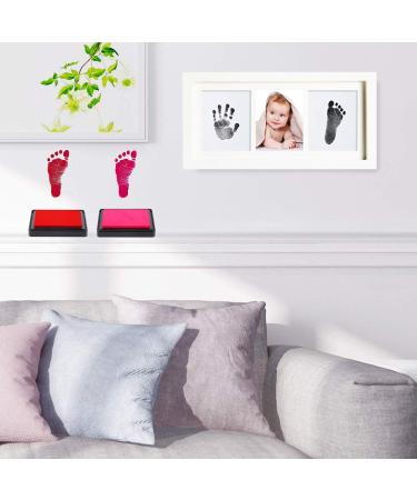 Umorismo 6-Piece Baby Footprint & Handprint Stamp Set | Multi-Color Baby Keepsake Kit for International Shipping - Buy Online on SooperMarket.com