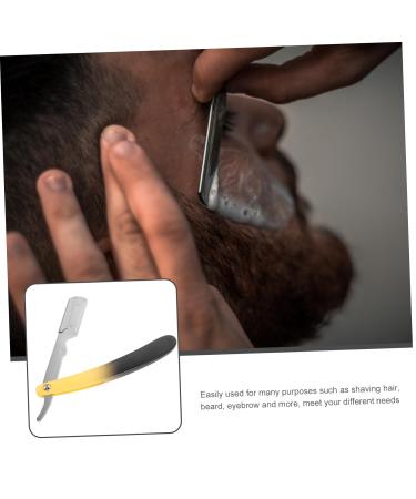 Buy NOLITOY Electroplated Vintage Manual Clip-on Barber Razor - Professional Eyebrow & Mustache Shaver | International Shipping Available - Buy Online on SooperMarket.com