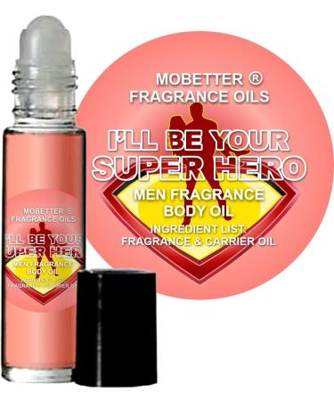 I'll Be Your Super Hero Men Fragrance Body Oil