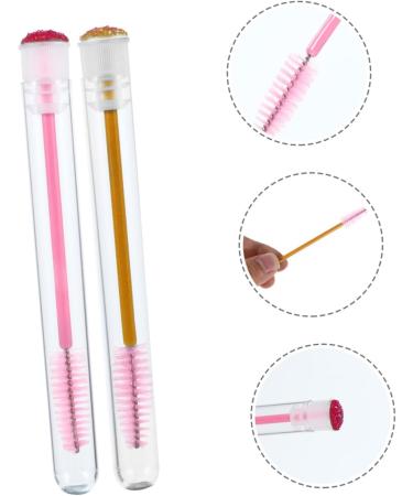 Beavorty 30 Pcs Transparent Tube Mascara Brush Disposable Makeup Eyelashes Extension Tools oil - Buy Online on SooperMarket.com