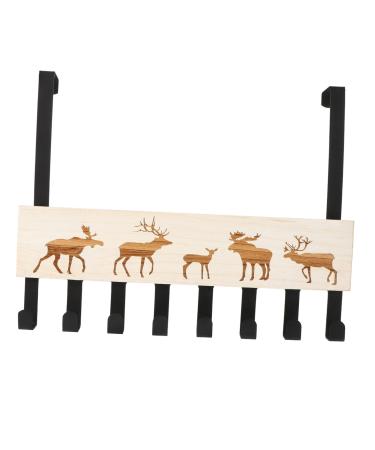 OFFSCH 1pc Solid Wood Door Hook Towel Hooks Coat Rack Stand Holiday Door Hooks Door Hanger Clothing Jacket