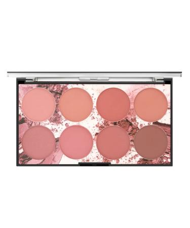 Blush Palette Makeup Blush Cream Palette Face Powder Blusher with 8 Blush 42G 8 Colors Blusher