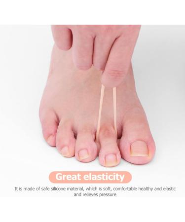 Gel Loop Correctors Set for Women - Toe Straightener Support Tool for Hammertoe Relief and Cushioning - 6pcs - Buy Online on SooperMarket.com