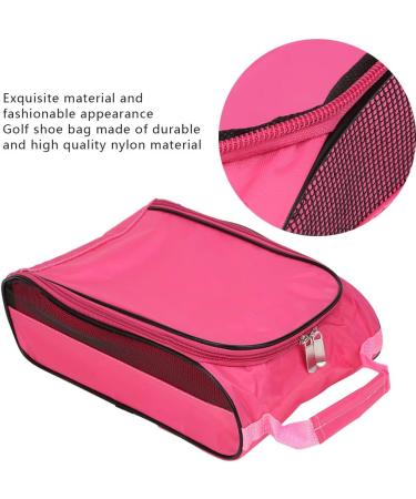 Wallfire Golf Shoe Bag - Breathable Nylon Pink Shoe Storage Organizer - Buy Online on SooperMarket.com