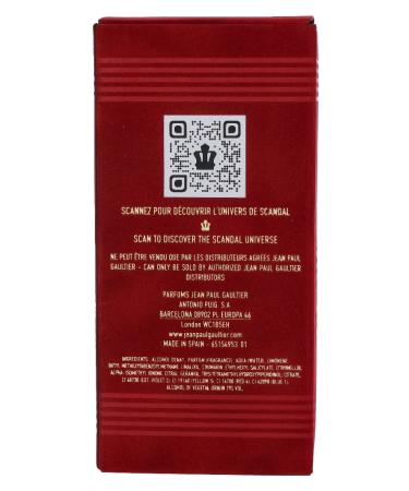 Scandal by Jean Paul Gualtier for Men 1.7 oz Eau de Toilette Spray 1.7 Fl Oz (Pack of 1) - Buy Online on SooperMarket.com