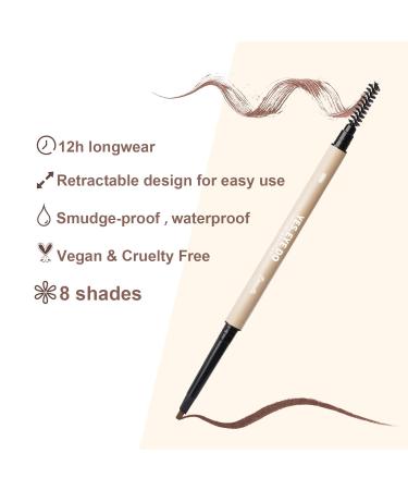 Grey Eyebrow Pencil for Older Women - Soft Retractable & Waterproof | YES.EYE DO - Buy Online on SooperMarket.com