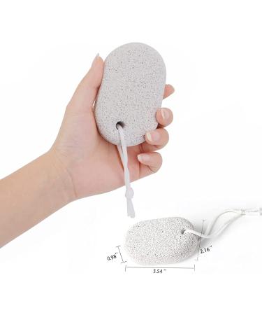 PHOGARY Natural Pumice Stone for Feet 3 PCS - Lava Pedicure Tools for Callus Removal on Feet and Hands - Exfoliating Foot File for Dead Skin Removal - Buy Online on SooperMarket.com