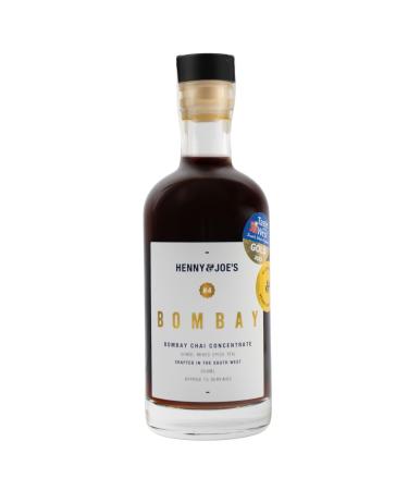 Henny & Joes Bombay Spiced Chai Concentrate - Premium Indian Spiced All Natural Chai Syrup | Chai Latte | Chai Tea | Better than Chai Latte Powder | Ideal for Coffee Shops & Home (250ML) 250 ml (Pack of 1)