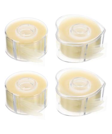 Gogogmee Makeup Stickers 4 Rolls Double Eyelid Stickers Makeup Set Girl Breathable Circle Stickers
