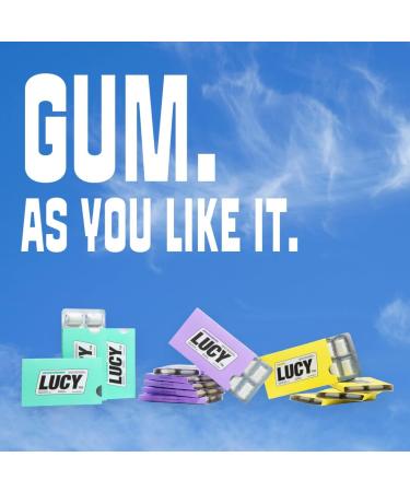 LUCY Nicotine Gum 4mg 30 Count Sample Pack Mint Mango Berry Citrus - Quit Smoking Aid Reduce Withdrawal Symptoms Fight Cravings Discreet 3 Packs ( 10 Counts Each Pack ) - Buy Online on SooperMarket.com
