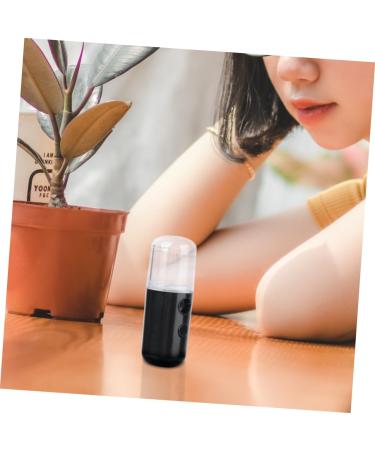Gogogmee 1pc Portable Humidifier Air Mister for Essential Oils Diffuser for Hand Facial Mister Black Plastic - Buy Online on SooperMarket.com