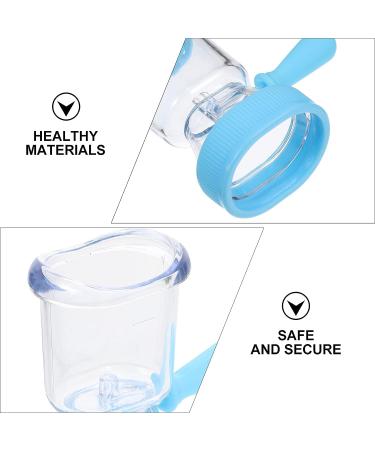 Healifty Glass Cleaner Accessories Set - 6pcs Sky-blue Silicone Cups for Effective Cleaning of Glasses, Makeup Tools, and Bath Containers - Buy Online on SooperMarket.com