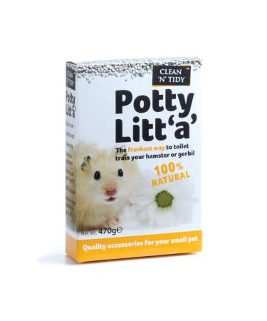 S & G Potty Litt'a' Hamster Litter Pet Cage Toilet 470g