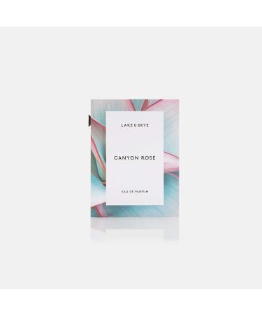 Lake & Skye Canyon Rose Eau de Parfum Long Lasting Fragrance Paraben Phtalates and Sulfates Free .04 fl oz (1.2 ml) - Warm Floral and Vanilla 0.04 Fl Oz (Pack of 1) - Buy Online on SooperMarket.com