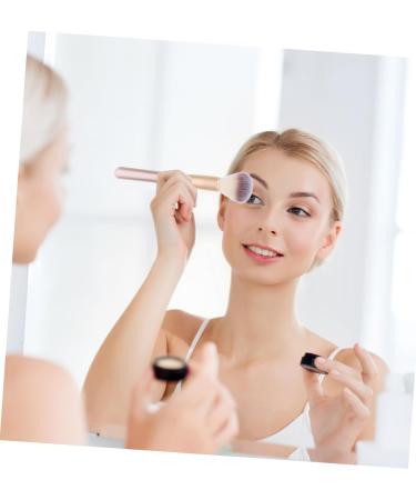 minkissy 3 Sets Makeup Brush Fan Makeup Brush Major Concealer Brush Wooden Handle - Buy Online on SooperMarket.com