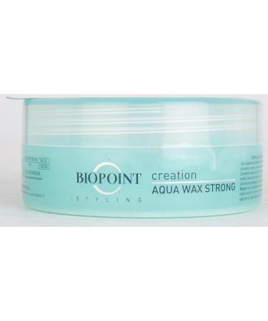 BIOPOINT Aqua Wax Strong Edition - Extra Strong Hold Hair Wax 3.3 Fl Oz | Italian Import Styling Product - Buy Online on SooperMarket.com