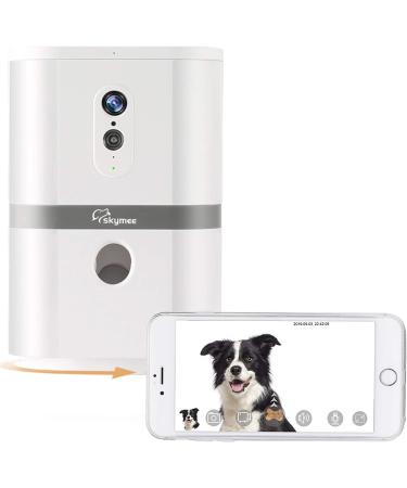 SKYMEE Petalk AI II: WiFi Dog Camera with Treat Dispenser, 180 PTZ, Night Vision - Alexa Compatible - Buy Online on SooperMarket.com