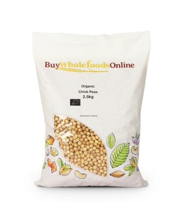 Organic Chickpeas 2.5kg (BWFO)