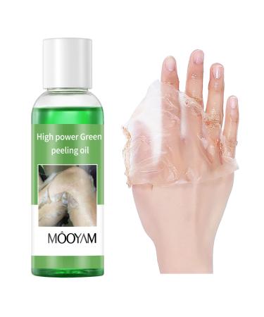 Peeling Oil for Dark Skin Green Peeling Oil Extra Strength Exfoliate Body Peeling Extra Strong Peeling Oil Exfoliating Peeling Oil for Hand Feet Peeling Solution Chemical Peel Body Chemical Peel