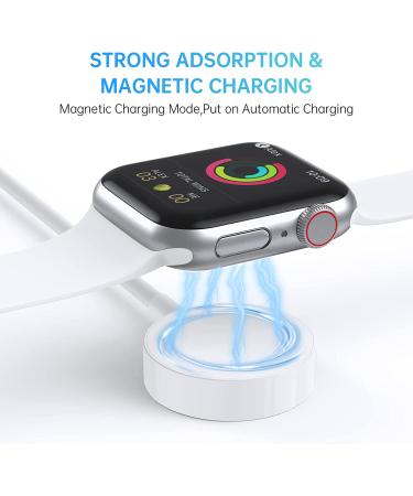Watch Charger Compatible with Apple Watch Charger  Watch Charger Charging Cable for Watch Series 8/7/6/5/4/3/2 /SE/SE2  Magnetic Fast Charger Cord for iWatch Portable Wireless Charging (3.3ft /1m) - Buy Online on SooperMarket.com